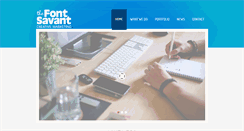 Desktop Screenshot of fontsavant.com